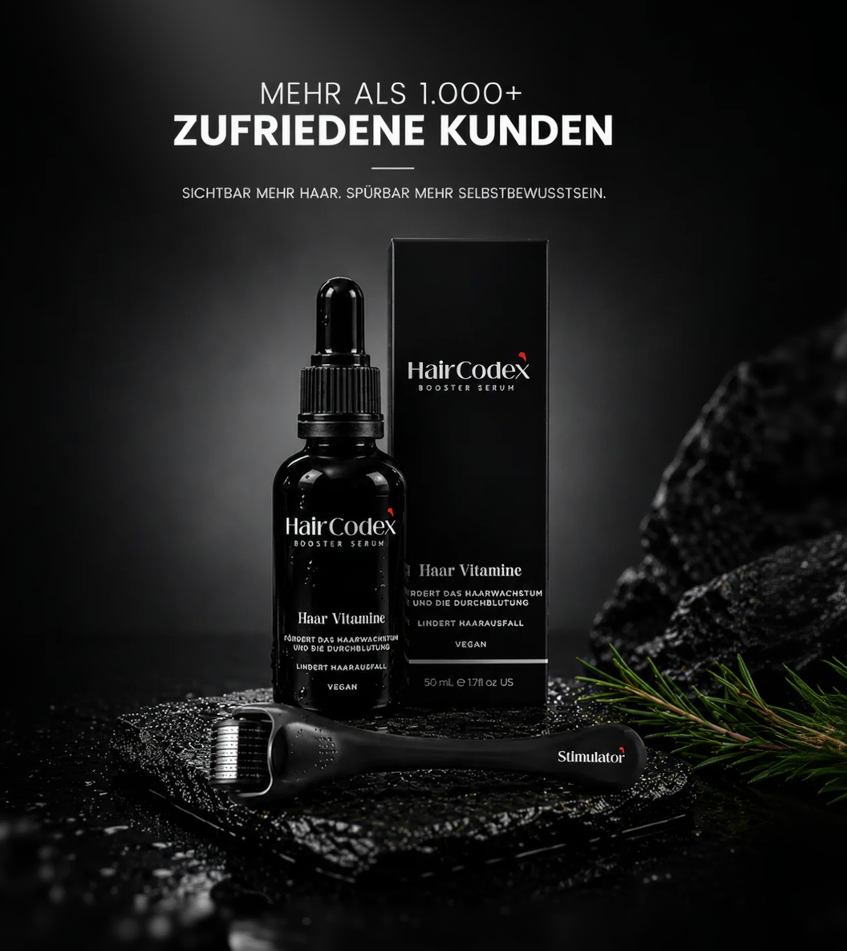 HairCodex Serum - natural hair growth formula | Vegan